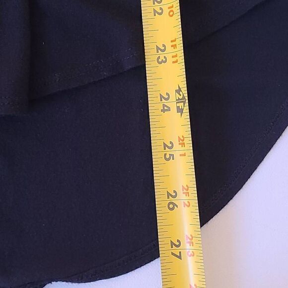 Trouve Womens Black Cap Sleeve Modal Easy Fit T Shirt Top Medium - Picture 5 of 8